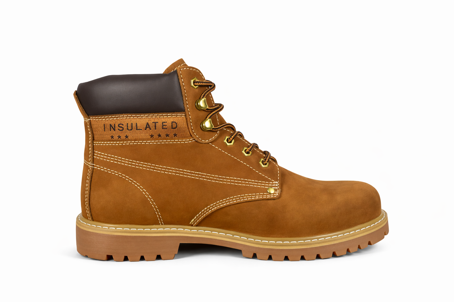 Jerko Classic Steel Toe Cap Workboot Dark Tan