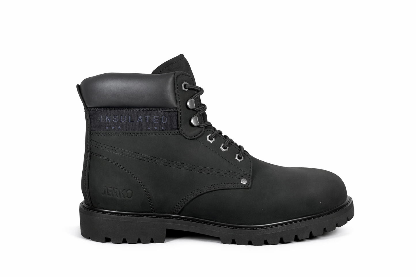 Jerko Classic Steel Toe Cap Workboot Black