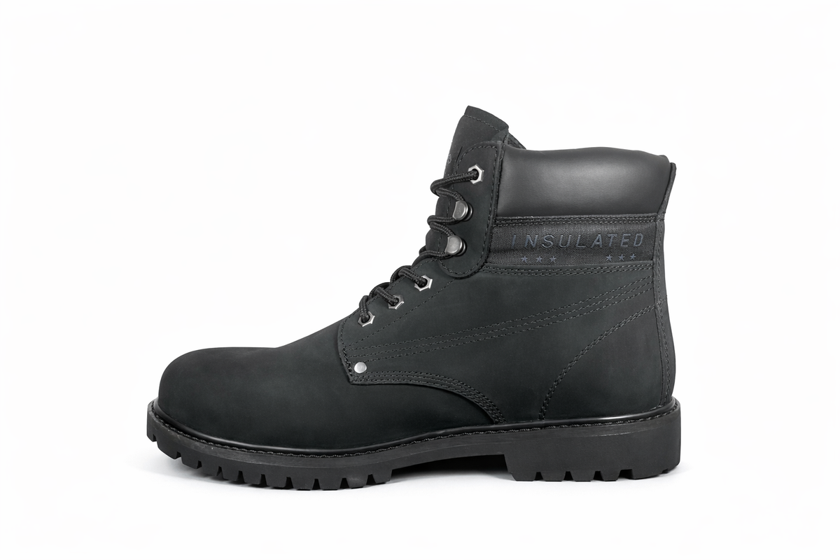 Jerko Jerko Classic Steel Toe Cap Workboot Black – My Store