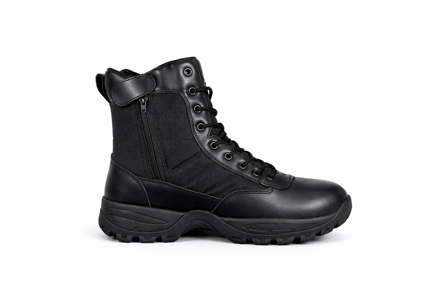 Waterproof Lightweight Tactical Work Boot - Black