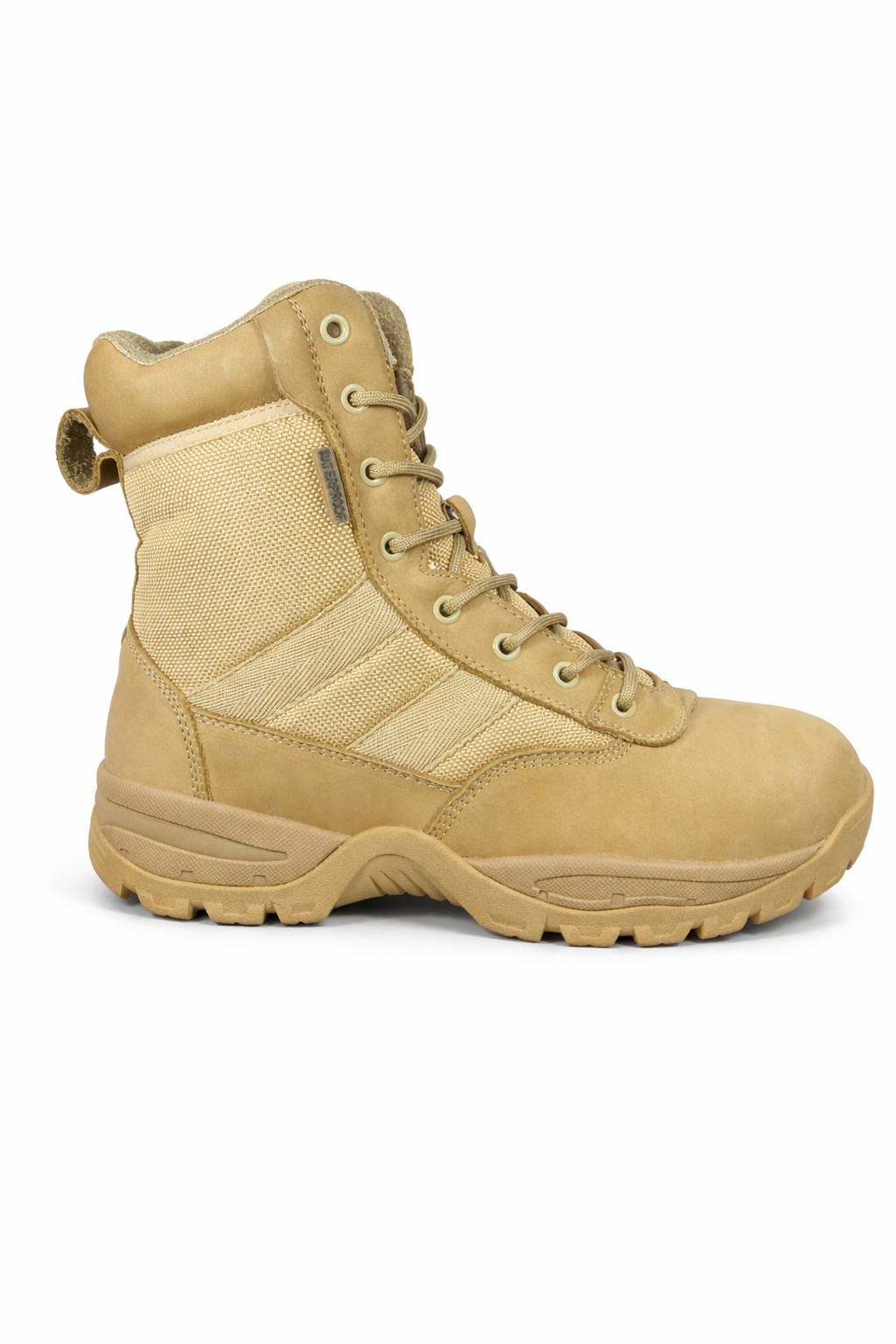 Waterproof Lightweight Tactical Work Boot - Tan